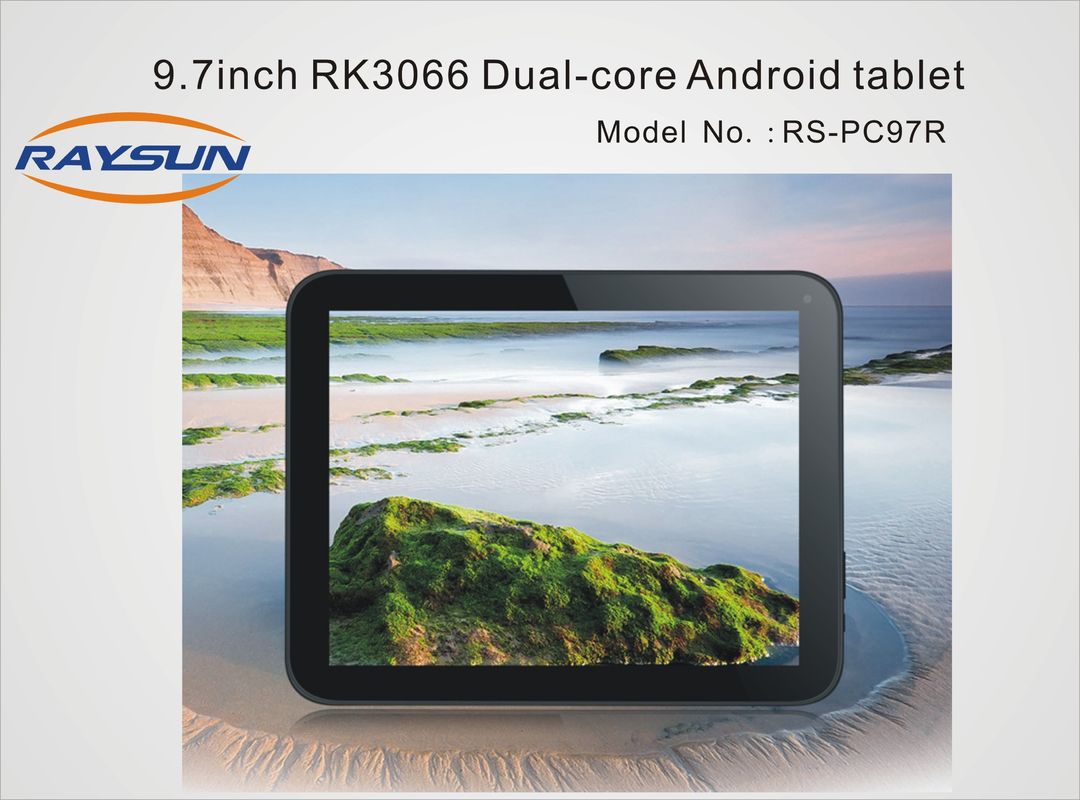 De Schorsa9 Dubbele Kern 1.6GHz van GPU Mali400 Quadcore 9.7 Duim Androïde Tablet (rs-R491)